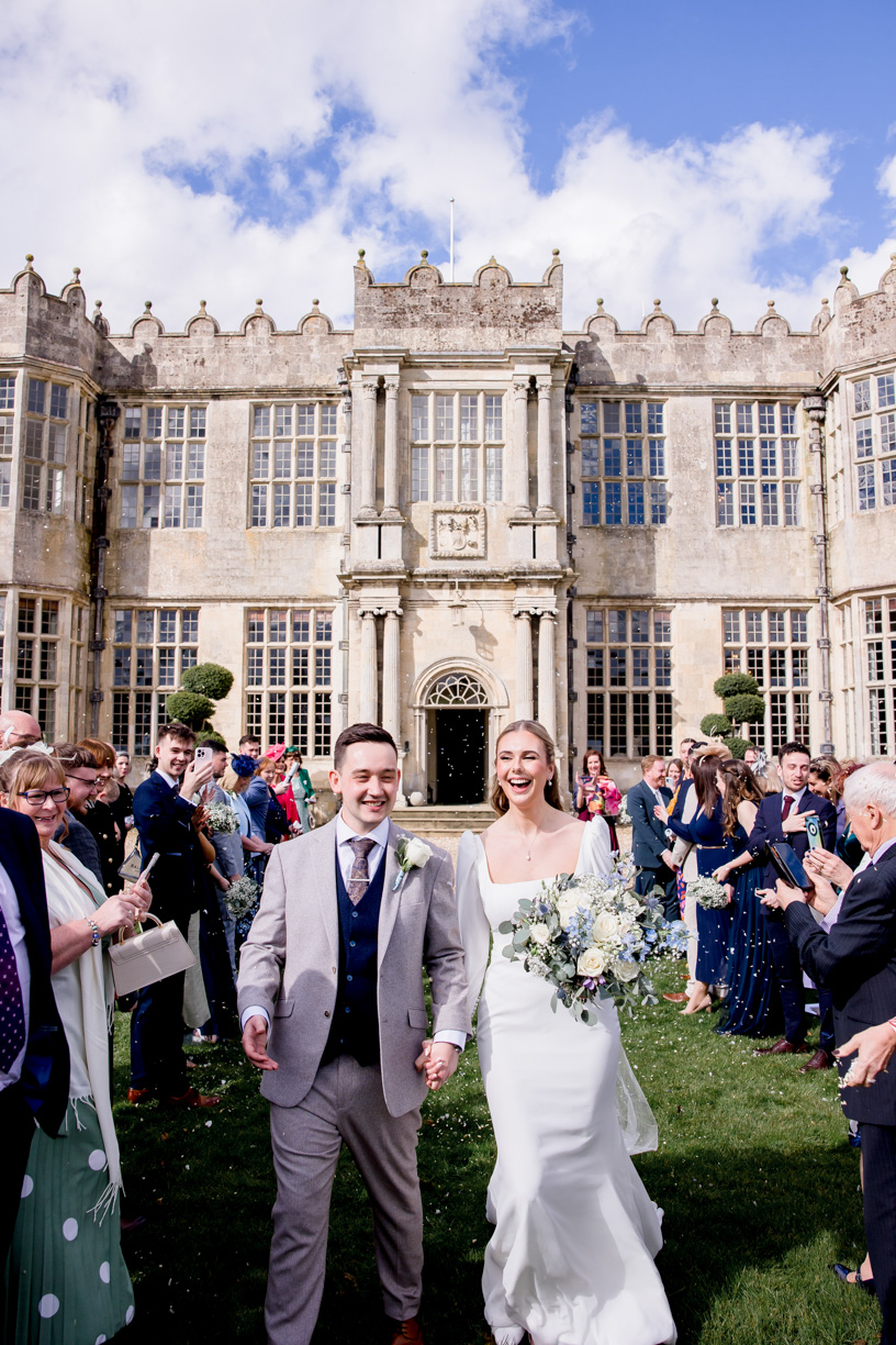 Confetti photography at howsham Hall in York Dine Venue 