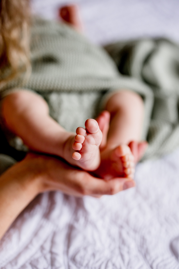 in-home newborn photographs in Yorkshire with award winning photographer Emma Raye 