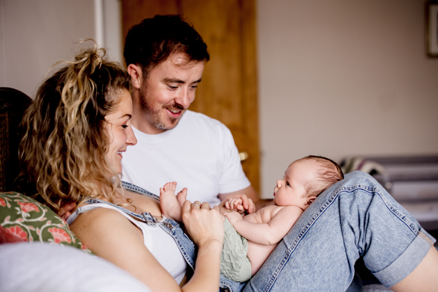 in-home newborn photographs