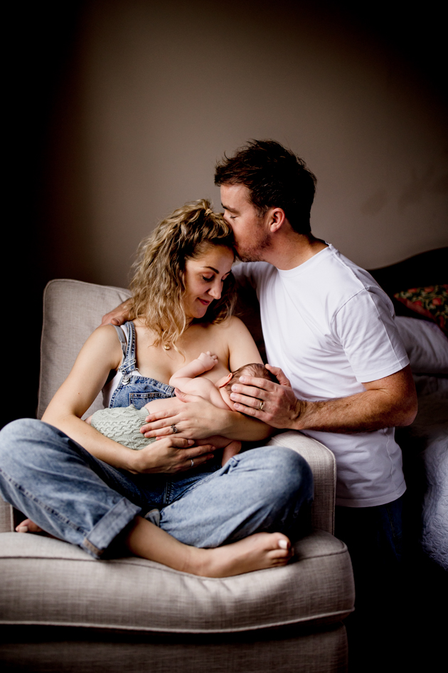 in-home newborn photographs in York, Yorkshire