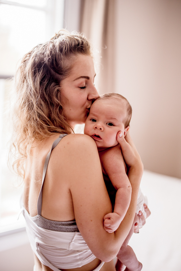 in-home newborn photographs near york
