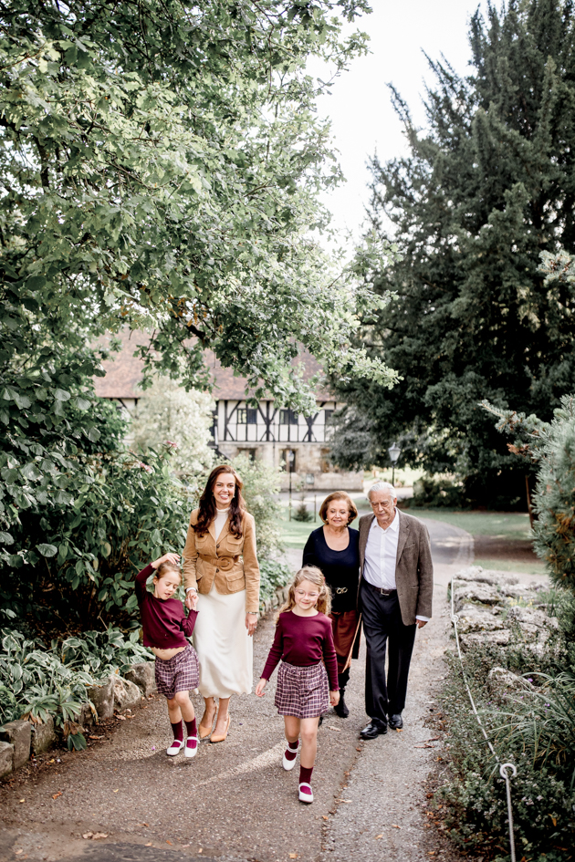 Natural candid family photographs captured in York city centre at sunset